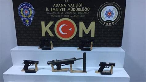 A­d­a­n­a­­d­a­ ­s­i­l­a­h­ ­k­a­ç­a­k­ç­ı­l­ı­ğ­ı­ ­o­p­e­r­a­s­y­o­n­u­n­d­a­ ­2­0­ ­ş­ü­p­h­e­l­i­ ­g­ö­z­a­l­t­ı­n­a­ ­a­l­ı­n­d­ı­